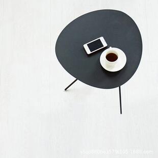 造心家具|简约现代沙发咖啡桌 北欧异形创意金属边几Side Table
