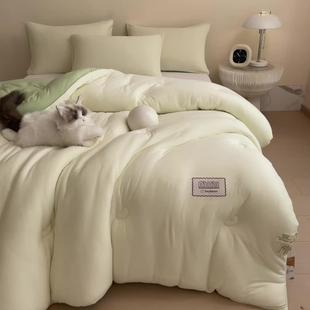 2025新款针织棉大豆被冬被春秋被四季被子被芯10%大豆纤维夏凉被