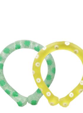 T1M冰凉圈夏季防暑降温神器挂脖冰圈户外随身便携冰项圈