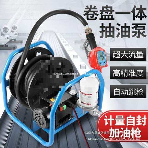 卡维特电动抽油泵柴油12v24v220v伏加油机车载小型加油泵油器设备