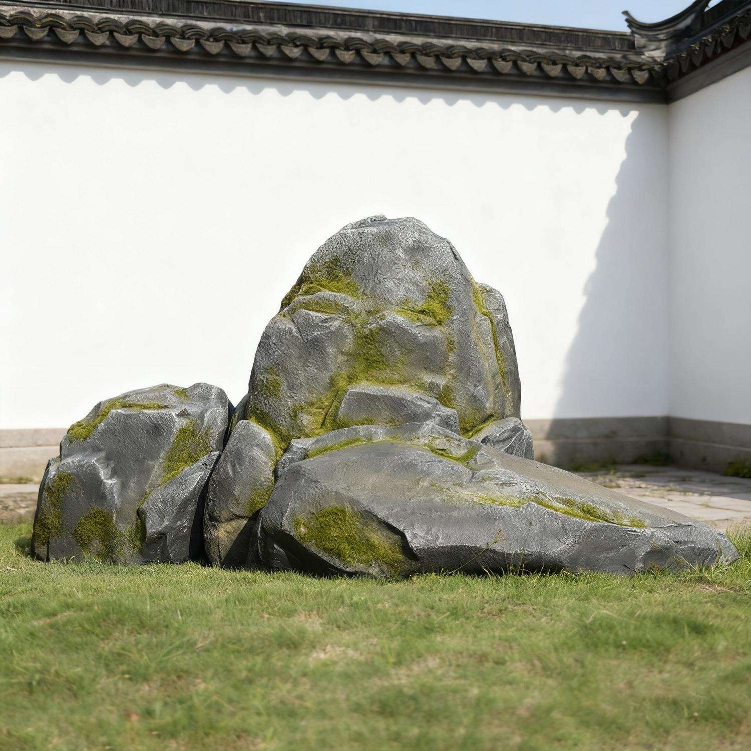 仿真假石头道具假山石玻璃钢公园造景装饰演出摄影摆件布置