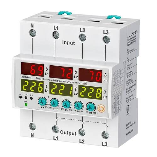 AVR-63T AVR-80T AVR-100T ATR-63-80-100AVR-63TF电流电压保护器