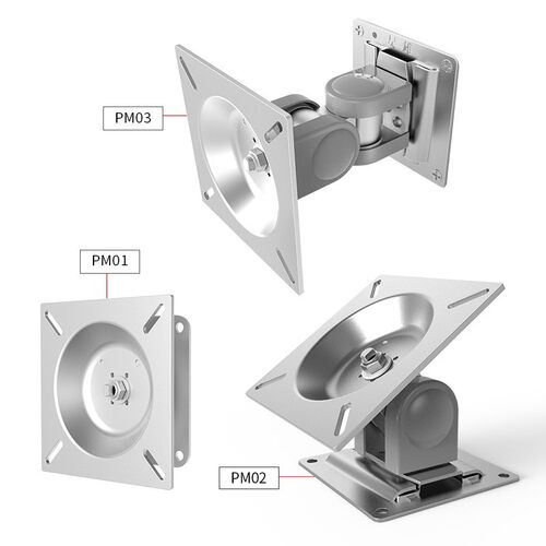 昊雄液晶电脑显示器壁挂支架旋转挂架显示屏墙壁架横竖屏转换架子