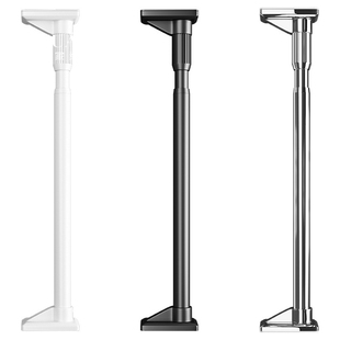 窗帘杆卧室衣柜撑杆子免打孔伸缩杆挂衣晾衣杆浴室卫生间架浴帘杆