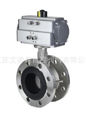 D641X-16P不锈钢气动法兰蝶阀304板乙丙软密封水用蝶阀DN50-DN900