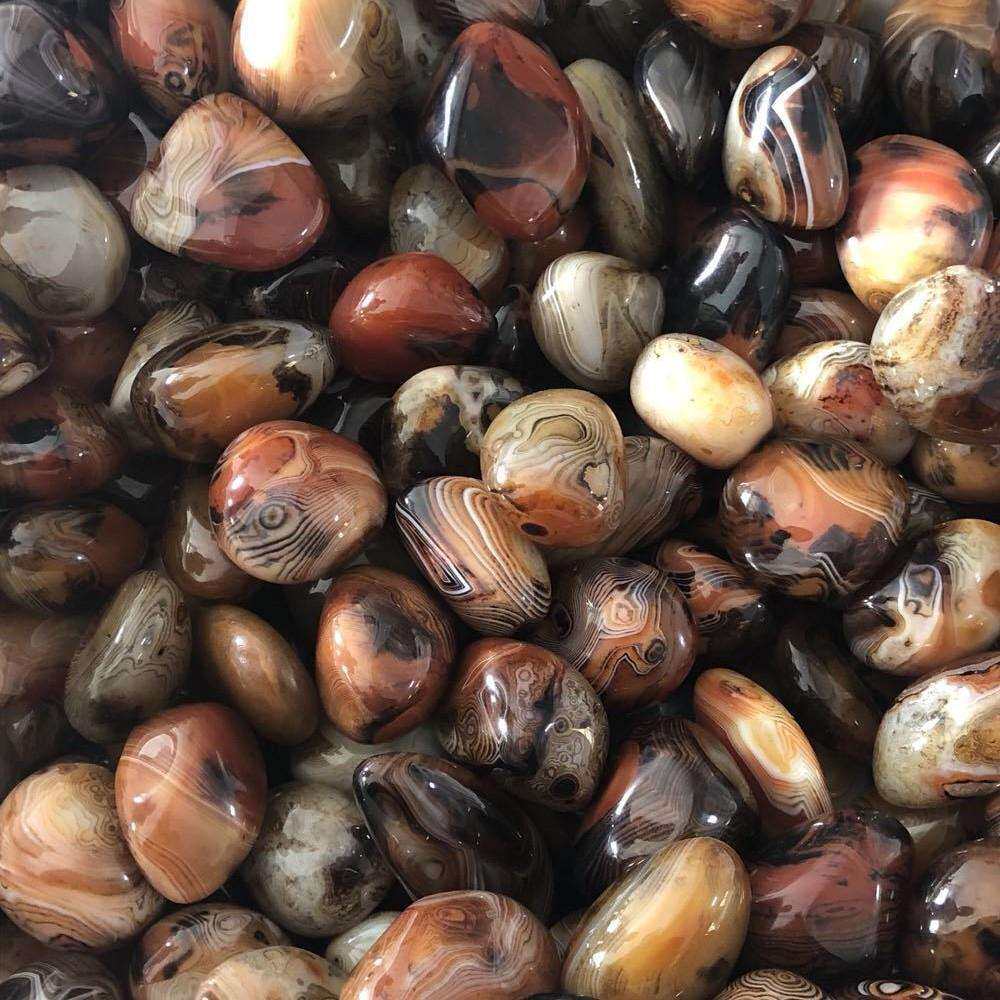 天然缠丝玛瑙把玩件打磨缠丝玛瑙原石花纹漂亮手把件天然石水晶