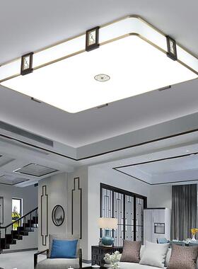 led灯中式全铜吸顶灯中国风简约卧室灯饰创意个性浪漫温馨家用灯