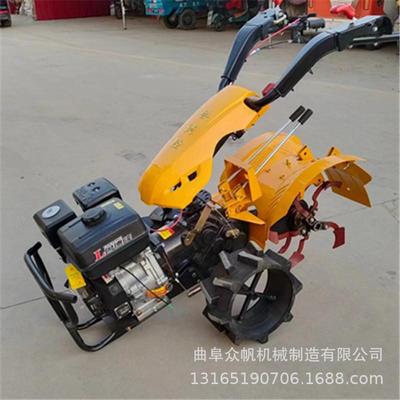 汽柴油多功能四驱微耕机水田旱地旋耕机小型农用耕地机开沟培土机