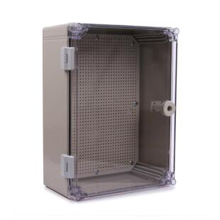403016 带锁透明 300 监控箱 400 160带网状底板 防水箱
