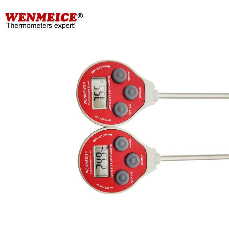 跨境IP68探针食品中心温度计土壤堆肥酿酒油温水温肉类精准便携,运动/瑜伽/健身/球迷用品,水温计/温度计,淘宝优惠券,粉丝福利购,淘宝优惠卷