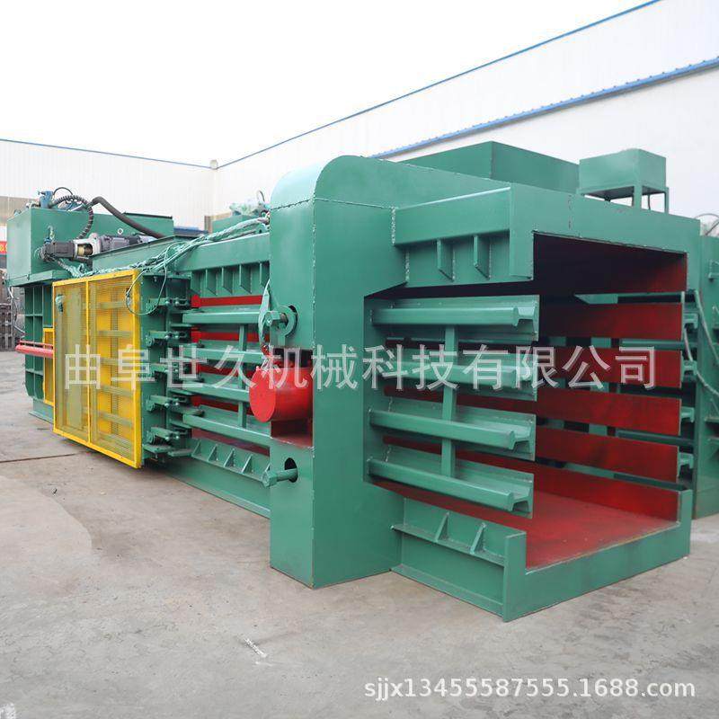 卧式废纸液压打包机100吨 易拉罐矿泉水瓶压缩编织袋打包世久厂家,办公设备/耗材/相关服务,捆扎机/打包机,淘宝优惠券,粉丝福利购,淘宝优惠卷