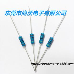 金属膜电阻 插件精密电阻万分之一高阻元件高精度元器件