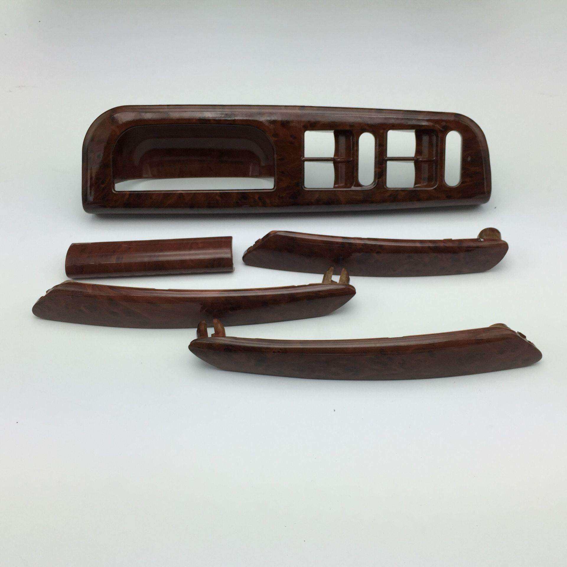 帕萨特B5车门拉手底座把手盖桃木升降器开关框5件套 3B0867171