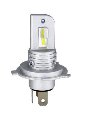 原车尺寸 6500K 白光 前照灯直插款 H4 无风扇LED汽车大灯