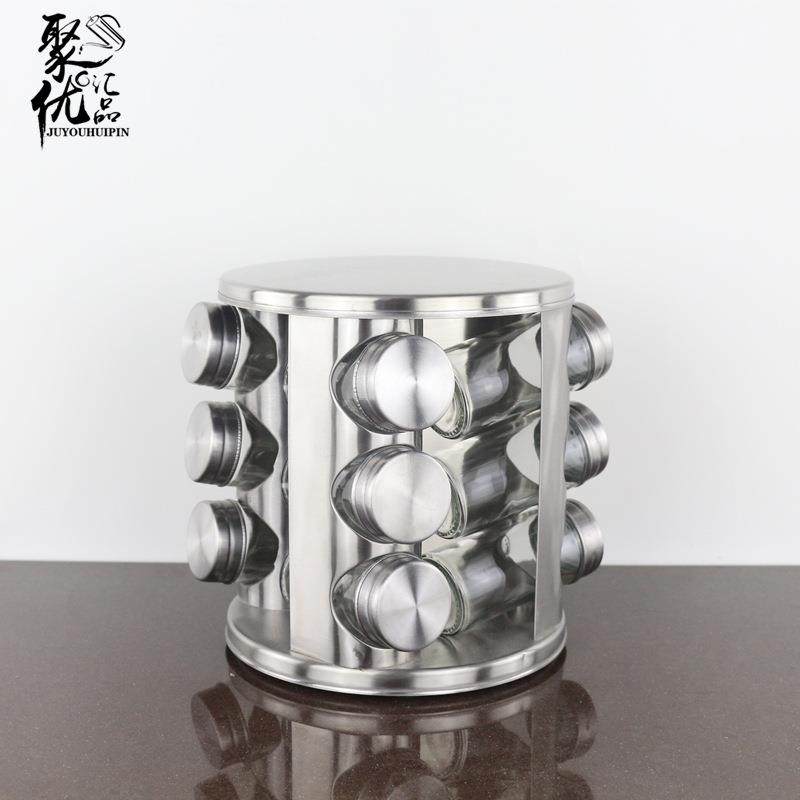 可旋转调味架 创意厨房玻璃调料瓶 调味瓶调味粉筒盐瓶罐16瓶套装,鲜花速递/花卉仿真/绿植园艺,割草机/草坪机,淘宝优惠券,粉丝福利购,淘宝优惠卷