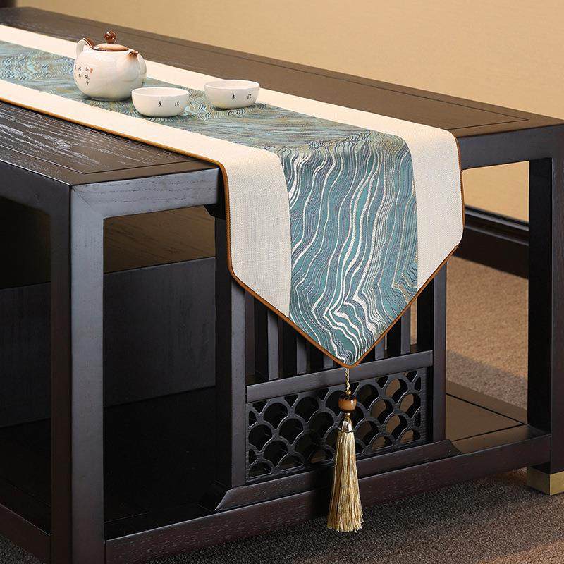 新中式禅意桌旗桌布餐桌电视柜茶台茶几茶席轻奢茶旗茶桌垫布,鲜花速递/花卉仿真/绿植园艺,割草机/草坪机,淘宝优惠券,粉丝福利购,淘宝优惠卷