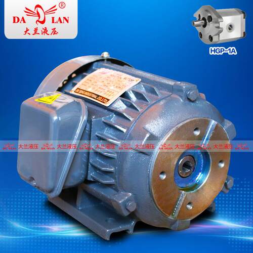 1HP久腾jiuteng液压电机 HGP-1A油泵专用4级电机0.75KW1.5KW