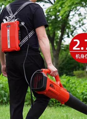 凯姿KZ950L吹风机 吹雪机锂电吹叶机 手提电动鼓风机 40V吹尘机