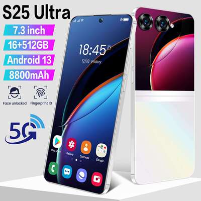 跨境S25 Ultra+安卓16+512G大屏手机源头厂家Smart Phone(劲爆款)