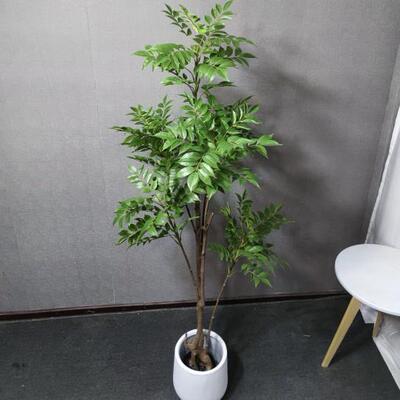 绿植漆木树室内客厅装饰摆件盆栽仿生植物直播间造景假树仿真花