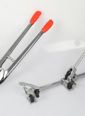 华威纸塑两用手动打包机 拉紧器加强加长PP带打包机 拉紧器捆绑机