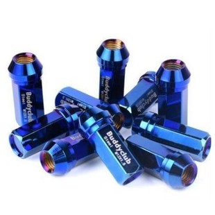 含税改装轮胎螺母35CrMo 12级铁螺母 Hex 17mm 长度48mm M12 M14