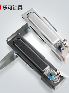 机械门锁平面锁开关柜门锁 MS818电柜锁配电箱柜方锁MS490