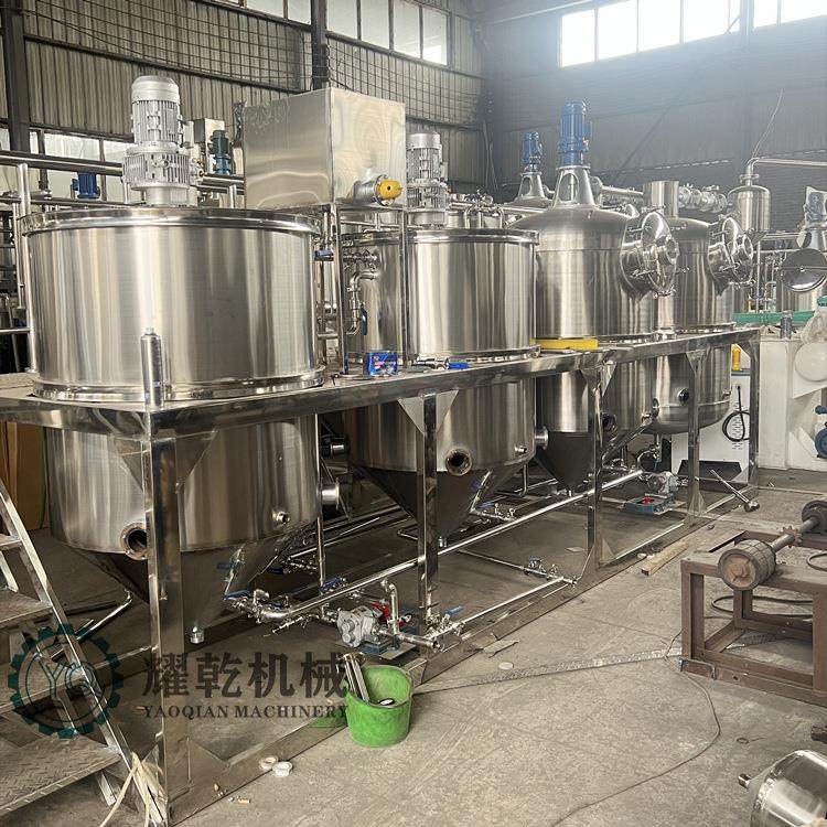 山茶油炼制加工设备 QC标准核桃油精炼生产线 食用油炼油成套设备,农机/农具/农膜,农产品加工设备,淘宝优惠券,粉丝福利购,淘宝优惠卷