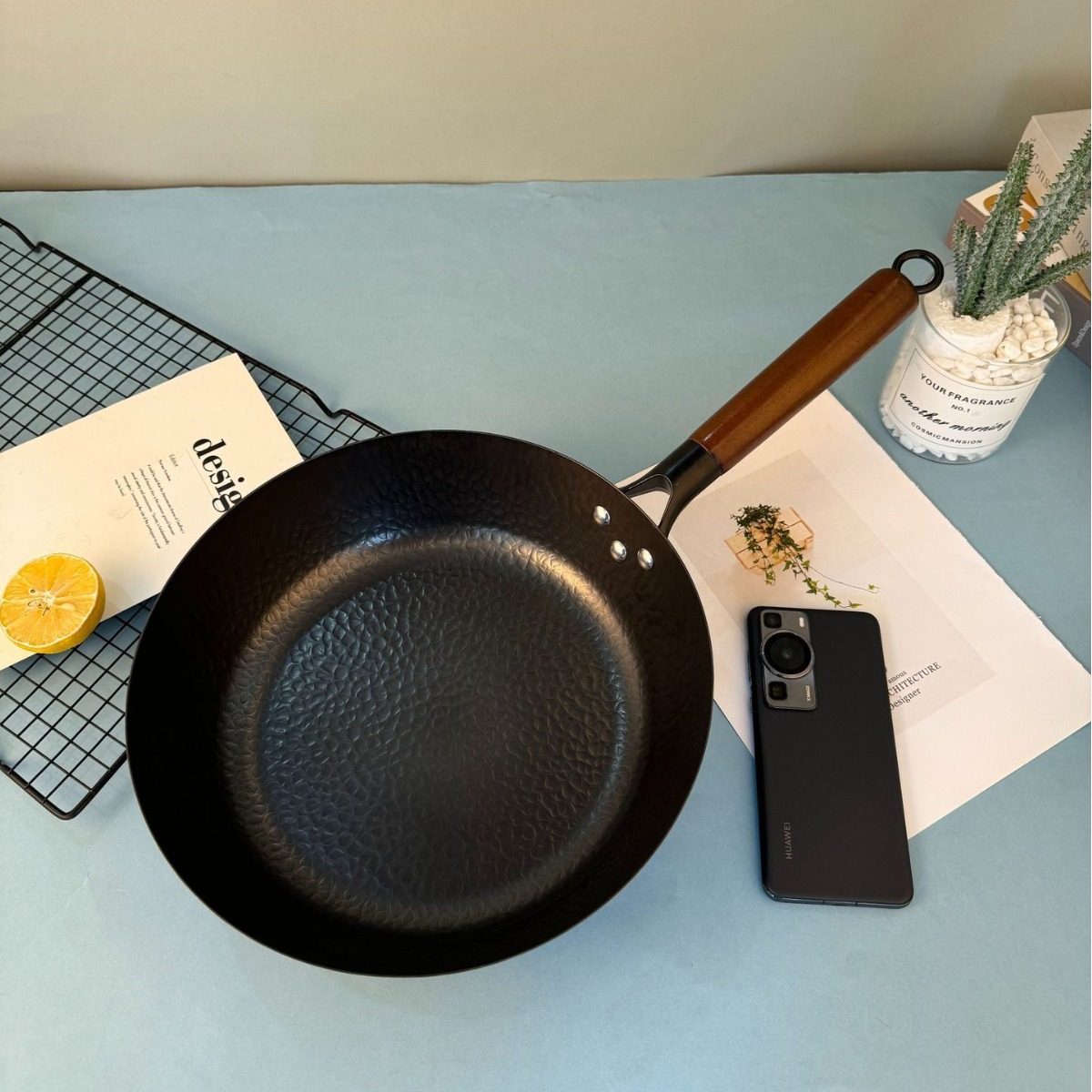 厂家 章丘煎炒两用锅健康无涂层持久防锈不易粘锅龙鳞纹平底锅,厨房/烹饪用具,煎锅/平底锅,淘宝优惠券,粉丝福利购,淘宝优惠卷