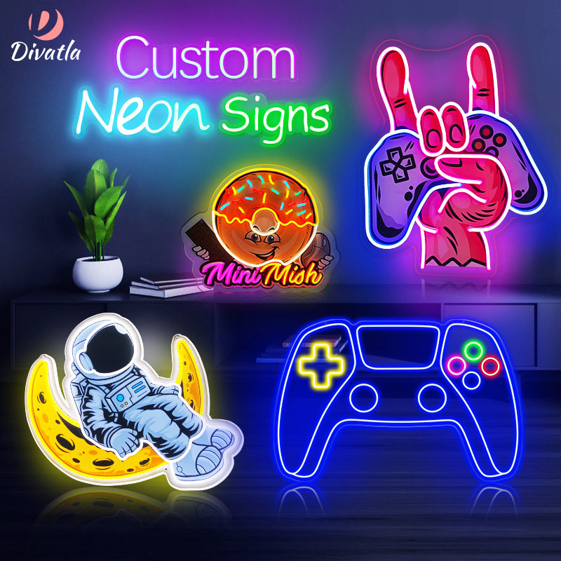 中山跨境外贸霓虹灯定制广告牌氛围灯游戏机灯牌装饰霓虹灯牌,节庆用品/礼品,装饰灯,淘宝优惠券,粉丝福利购,淘宝优惠卷