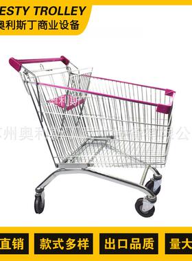 凯蒂款超市购物车 AG-CD160 160升超市购物车手推车