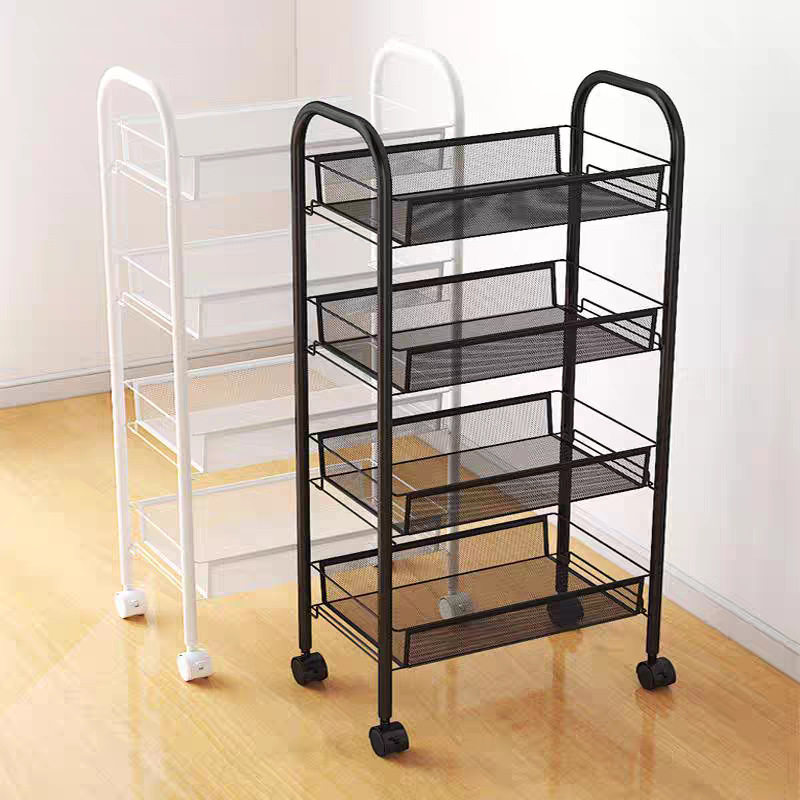 厨房收纳置物架家用落地可移动多层储物架小推车水果蔬菜篮橱柜,收纳整理,家用收纳手推车,淘宝优惠券,粉丝福利购,淘宝优惠卷