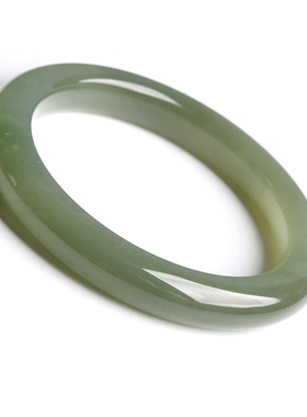 欧说珠宝原矿和田玉手镯送妈妈