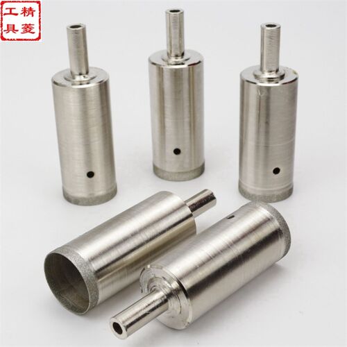 59-79加长加高细砂扳指宝石翡翠金刚石钻头打孔套筒开孔器深60mm