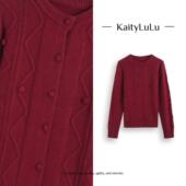 圆领针织衫 KaityLuLu 时尚 KT205W052