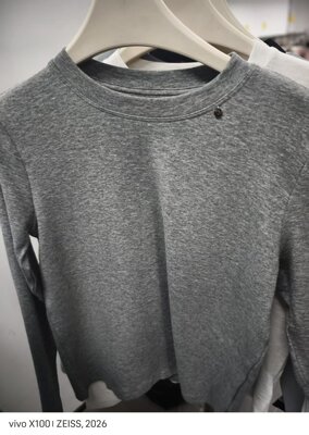 KaityLuLu  百搭简约小圆领上衣 KT301X028