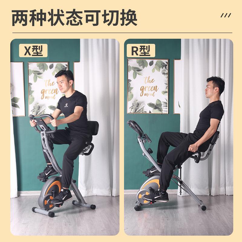 雷克健身车家用动感单车磁控静音脚踏车室内自行车训练器健身器材