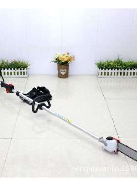 1.5米34F动力 高枝锯割草机高空树枝修剪机伸缩园林工具