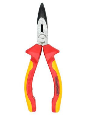 EVER POWER/艾威博尔100850 双色柄VDE绝缘弯嘴钳