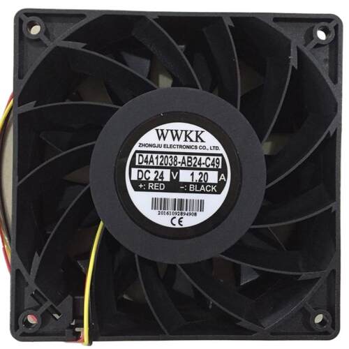 D4A12038-AB24-C49 DC24V 1.20A 大风力散热风扇