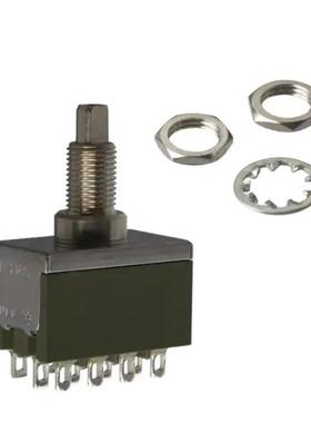 NKK非自动复位按钮MB2185SS4W01自锁12脚按键开关