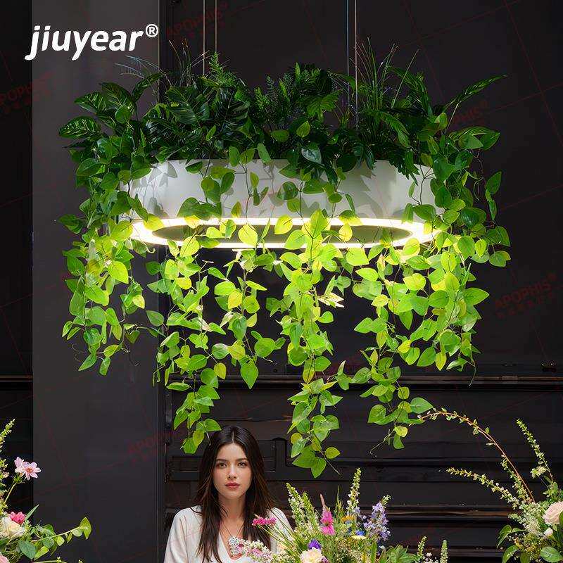 吧台吊灯具创意清吧主题餐厅健身房餐桌酒吧花店甜品烘焙植物灯饰