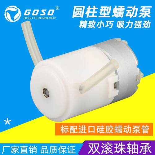 直流蠕动泵轻巧微型真空泵强吸力泵自吸泵抽水泵管道泵6V齿轮泵