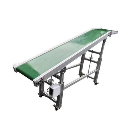 自动化流水线输送机 3060有边框铝型材输送带小型防静电PVC输送机
