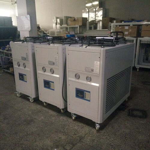 扫光机配套用冷水机产厂家  5HP风冷式冷水机 冰水机 水冷却机