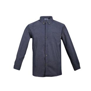 厨之傲餐厅服务员工作服长袖男女咖啡烘焙店员餐饮工作服短袖衬衫