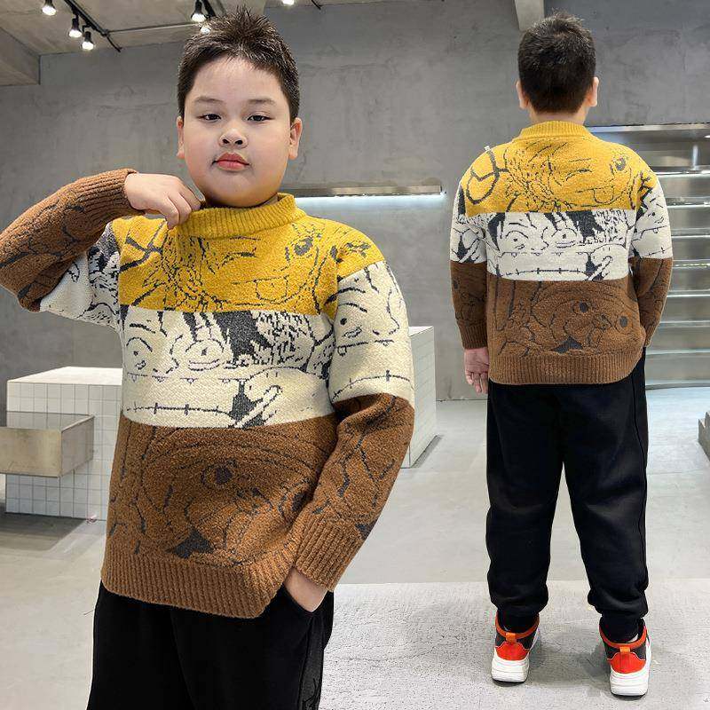 2026新款胖男孩大码胖童装男童加肥加大毛衣秋冬男大童秋装针,童装/婴儿装/亲子装,毛衣/针织衫,淘宝优惠券,粉丝福利购,淘宝优惠卷