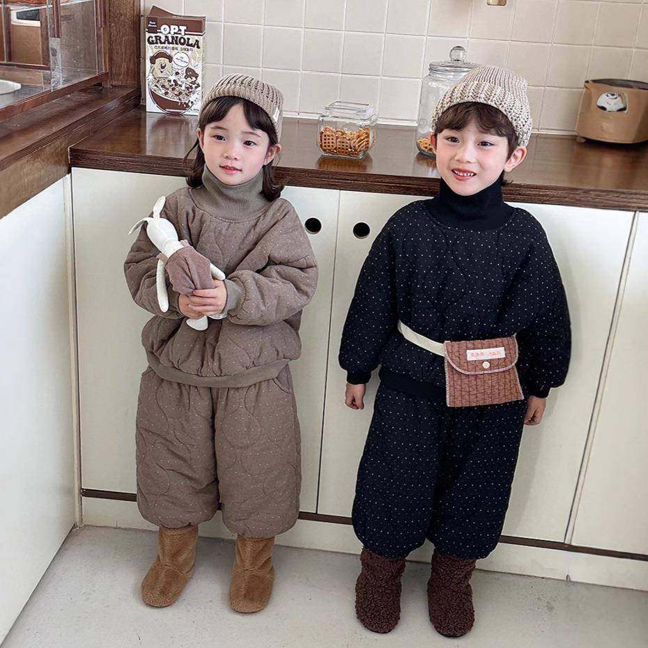 2026新款佳叶童品儿童冬季夹棉高领卫衣男女宝宝加绒束脚裤两,童装/婴儿装/亲子装,儿童运动套装,淘宝优惠券,粉丝福利购,淘宝优惠卷