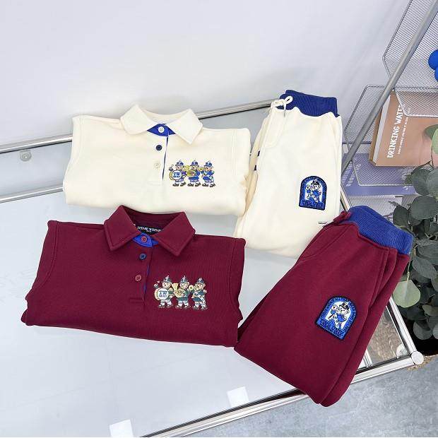 2026新款女童冬款休闲Polo领加绒卫衣套装TKMW8V6,童装/婴儿装/亲子装,儿童运动套装,淘宝优惠券,粉丝福利购,淘宝优惠卷