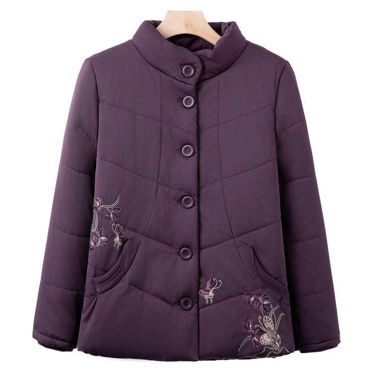 2026新款妈妈装加厚棉服秋冬款夹棉外套女中老年人冬装奶奶装,女装/女士精品,中老年女装,淘宝优惠券,粉丝福利购,淘宝优惠卷